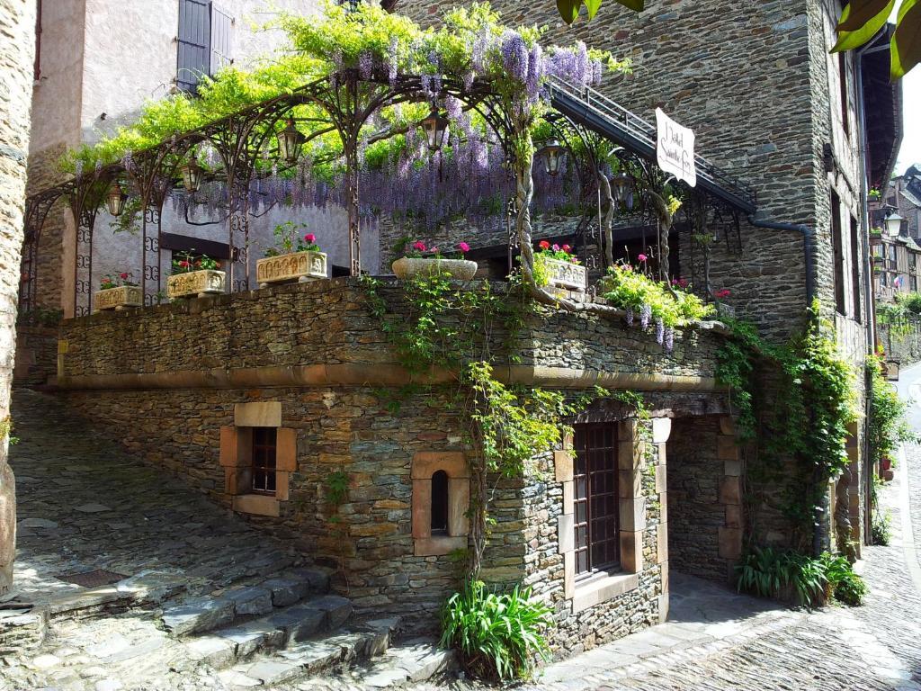 Hôtel Sainte Foy Conques Exterior foto